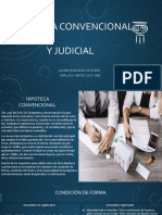 Hipoteca Judicial y Convencional