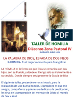 Homiletica Taller ZPIV