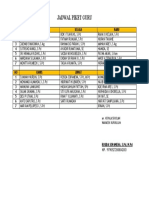 Jadwal Piket Guru