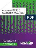 Álgebra Linear e Geometria Analítica.e-Book