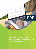 9 Instructivo Herramienta de Pre Validacion de Envio de Datos