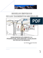 Modelos Empíricos de Los Yacimientos Minerales