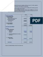 UNIT (24) 2.08 CONSOLIDATED bALANCE SHEET PROBLEM