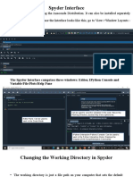Using Spyder