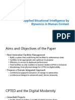 Applied Situational Intelligence by Dynamics in Human Context