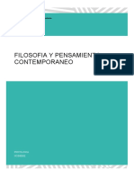 Filosofia y Pensamiento Contemporaneo - Daniela