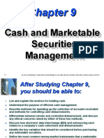 Chapter 9-Cash and Marketable Securities Management