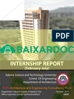 Internship Report: (February-July)