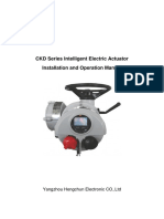 CKD Series Intelligent Electric Actuator Installation and Operation Manual