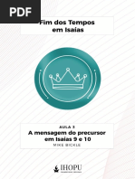 Sessão 3 - A Mensagem Do Precursor em Isaías 9-10 Versão 2