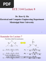 ECE 3144 Lecture 8: Dr. Rose Q. Hu Electrical and Computer Engineering Department Mississippi State University