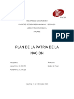 Plan de La Patria