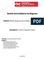 Gestión de La Calidad en Los Negocios