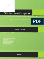 2022 CHIL Institute Training Prospectus - Reps