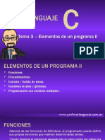 Lenguaje C Tema 3