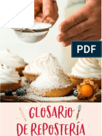 Glosario de Repostería