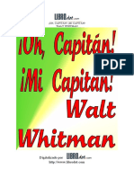 Oh Capitan Mi Capitan by Whitman Walt