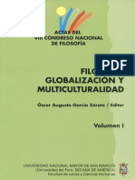 Filosofía, Globalización y Multiculturalidad by Oscar Augusto García Zárate (Ed.)