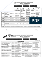 Make Up - V - VII - Sem B.E. Time Table - 2021-22