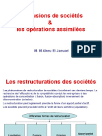 Les Fusions & Les Opérations Assimilées