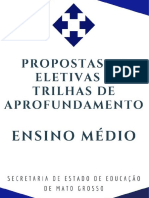 Proposta de Eletivas e Trilhas de Aprofundamento - DRC-MT-EM