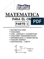 Matematicas para El CBC