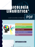 Psicología Lingüística