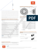 JBL 15SWT3000 28026265 Manual Portuguese