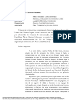 Lewandowski Encaminha À PGR Notícia-Crime Contra Flávio Bolsonaro