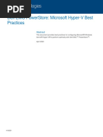 h18069 Dell Emc Powerstore Microsoft Hyper V Best Practices