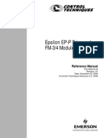 Epsilon EP-P Drive and FM-3/4 Modules: Reference Manual