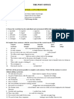 Unit 9 The Post Office: Grammar: Omission of Relative Pronouns