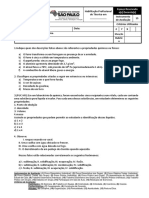 Propriedades Da Matéria e Mudanças de Fases