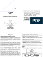 Grade 10: Modular Distance Learning S.Y. 2020-2021