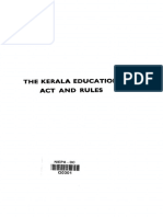 The Kerala Education Act and Rules G0301