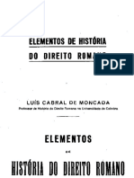 Elementos Da História Do Direito Romano Vol II