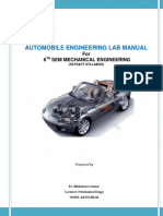 6th Semestermechanical Automobile Engineering Lab Manual