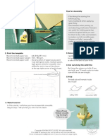 Crocodile Guideline and Printable Template