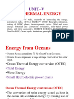 ORO551 Unit 5 Geothermal Energy