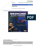 Book Review Medicine Your Fingertips by Gireesh Ku