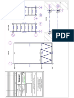 Plan Et Coupe Passerelle Metallique ICARDA