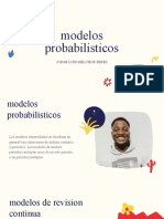 5.7 Modelos Probabilísticos