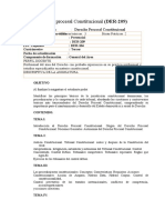 Derecho Procesal Constitucional