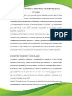 Concepto de Inteligencia Emocional y Elementos Que La Integran