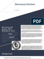 Soraya and Lois - Partner Review Lesson - Paper 1 & 3 - Civil Rights Movement