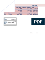 Payroll: Emp No. Employees Name Basic Salary Dearness Allowance