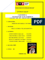 S05.s1 TAREA GRUPAL - Casuistica #3006 - NULIDAD DE ACTO JURÍDICO