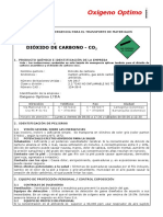 Ficha Tecnica Dioxido de Carbono - Co2