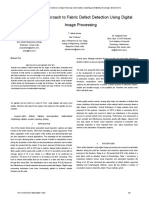 A Novel Approach To Fabric Defect Detection Using Digital Image Processing