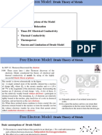 Drude Theory of Metals